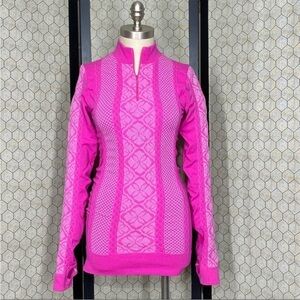 Athletic Essentials 1/4 Zip With Thumbholes Sz S